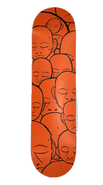 ORANGE SKATEBOARD BY 33©